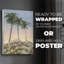 Sunrise Palms II - Impression sur toile seulement - NON CADRE-392968254