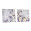 Ensemble de 2 impressions murales en acrylique blanc et mauve I - Magnolias-1307491146