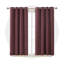 Paire de rideaux occultant et isolants Hamblen Maron-773707943-773707940