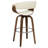 Ecru Swivel Bar Stool