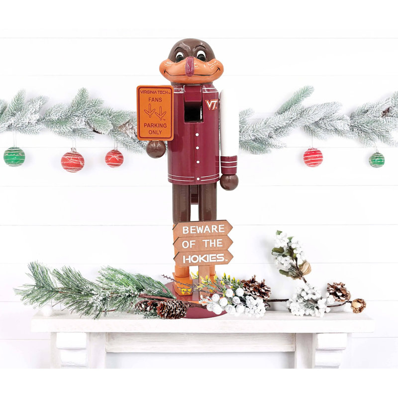 Casse-noisette 12 "NCAA College Spirit Beware, Virginia Tech