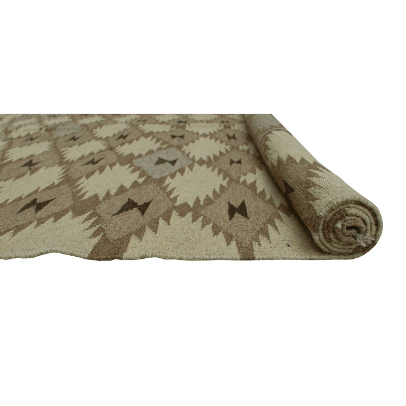 Benge Wool Geometric Indoor Rug