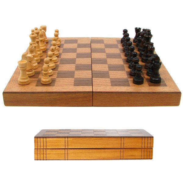 Trademark Games 4 Player Wood Chess Trademark Games