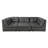Faux Leather Ottoman