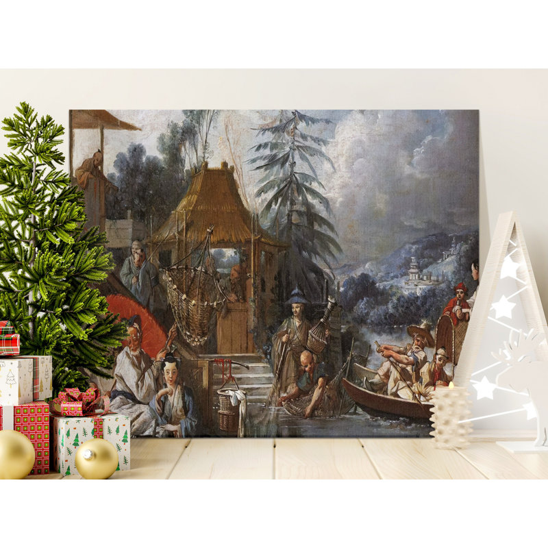 Provencher Wrapped Canvas Print Set, 32x24