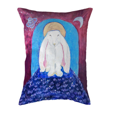 Outdoor Reversible Throw Pillow