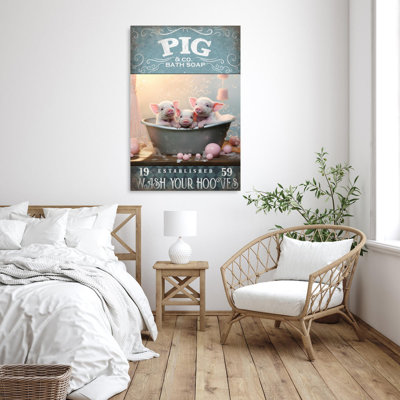 " Pig Bath Soap "