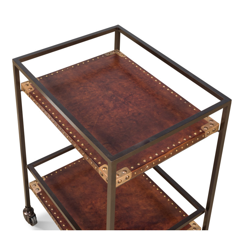 Industrial Bar Cart