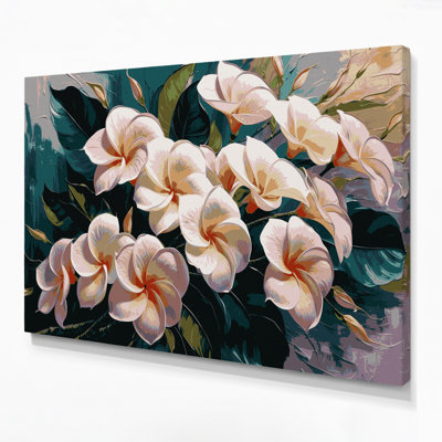 Art mural sur toile Botanical Plumeria