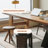 Walnut Rectangular Solid Wood Writing desk-505574458