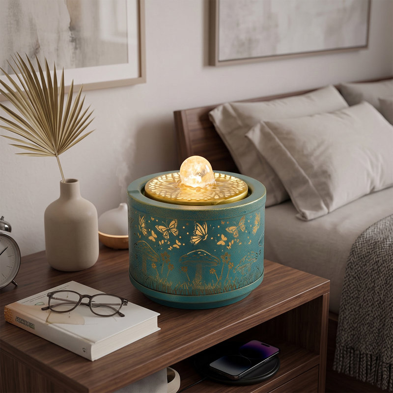 Indoor Table Top Fountain with Lights