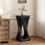 Table d'appoint d'extérieur, table de bout en forme de torsion, table d'appoint pour l'intérieur et l'extérieur-1452292852