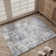 Tapis abstrait lavable en machine avec envers antidérapant Sarah