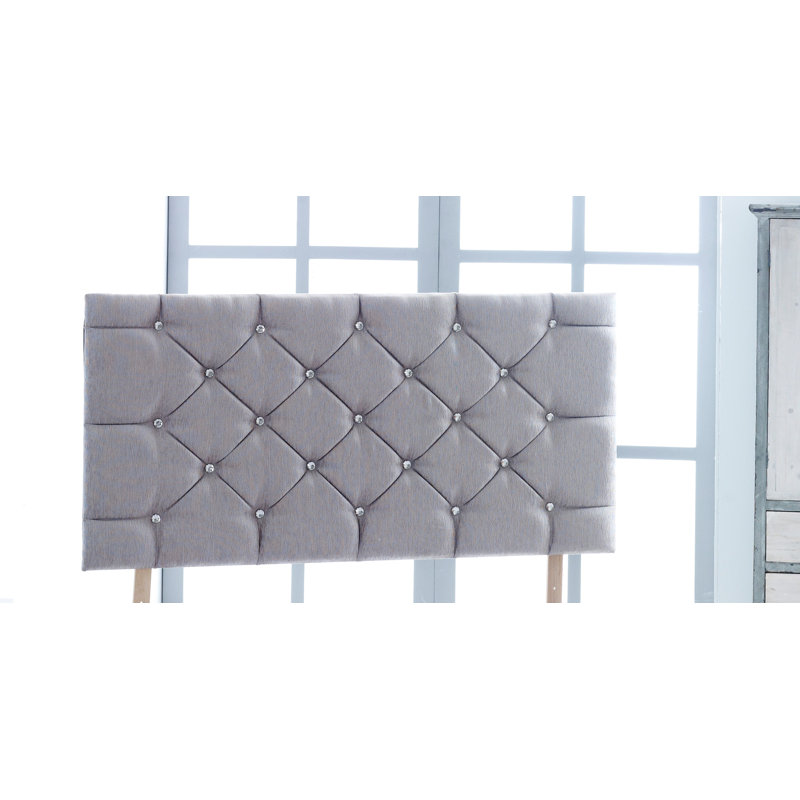 Valeriani Upholstered Headboard, Teal, Single (3')