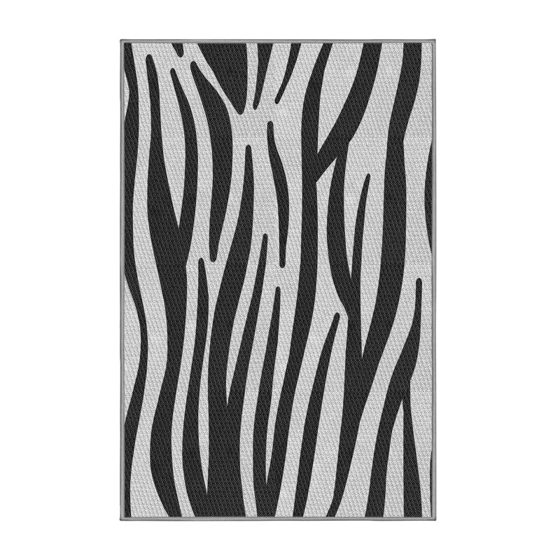 Abstract Indoor Rug, Rectangle 5' x 7'