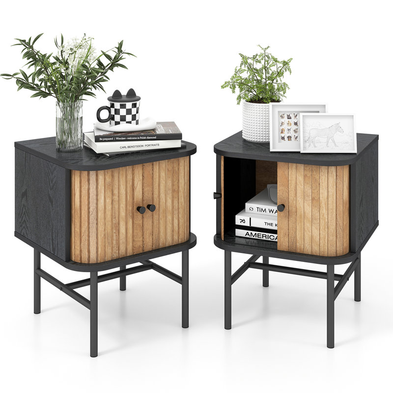Alexis-Marie 16'' W Nightstand, Black