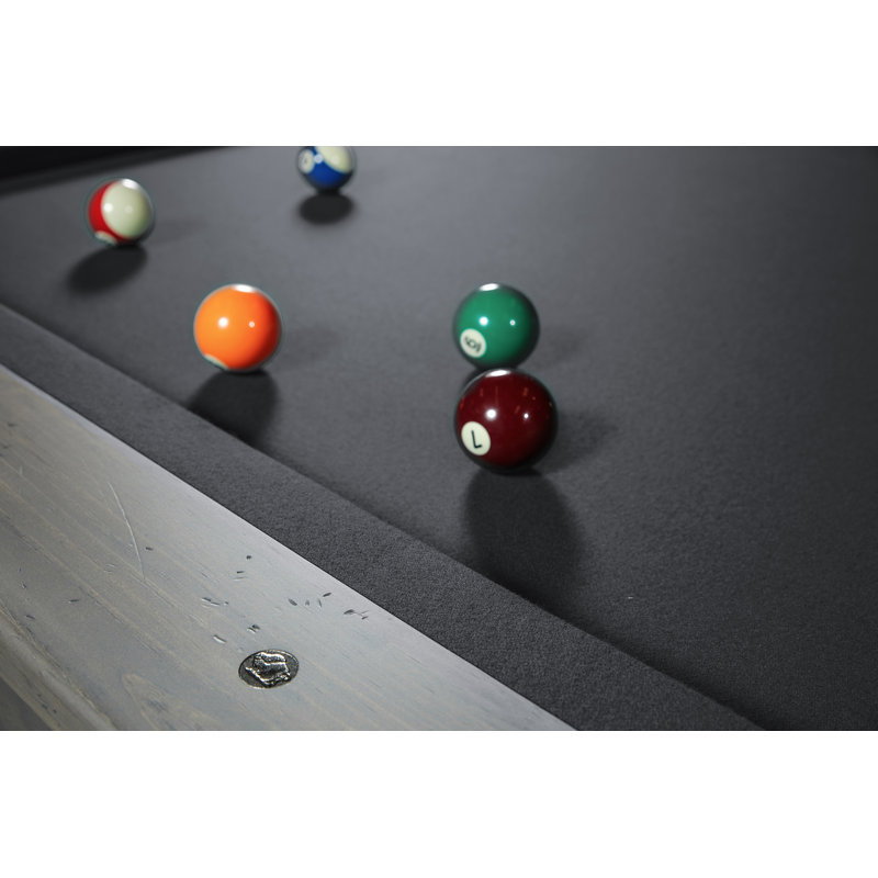 Churchill Slate 7' Pool Table with Professional Installation Included, Charcoal