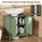 Modern Bathroom Sink Cabinet With Removable Shelf-1755295999