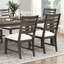 Ensemble de chaises d'appoint de style classique de 2 pièces