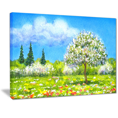 " Tree In Different Seasons "