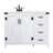 Slayton 42 " W Freestanding Standard 1 Single Vanity Bathroom Vanity With Engineered Marble Top-38959663