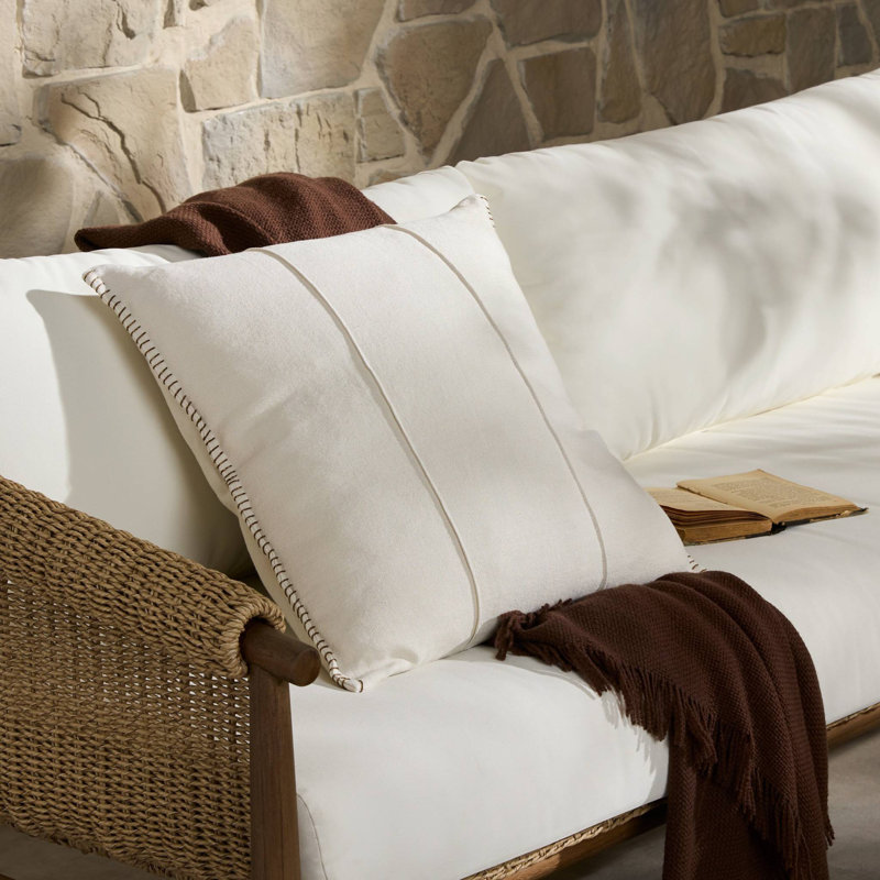 Calvin Square Pillow Cover & Insert