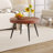 Modern Round Coffee Table With Metal Leg-1965304611
