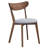 19'' H Linen Upholstered Side Chair