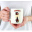 Tasse personnalisée en chocolat pour enfants au lait en céramique, fille aux cheveux blonds avec chapeau, paquet de 1-1944161533