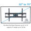 Blue Elephant Single Screen Wall Mount