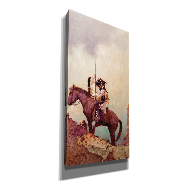 'Raven Notch' by J. E. Knauf, Canvas Wall Art, 24" H x 12" W x 0.75" D
