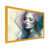 Impression dorée sur toile encadrée sélectionné