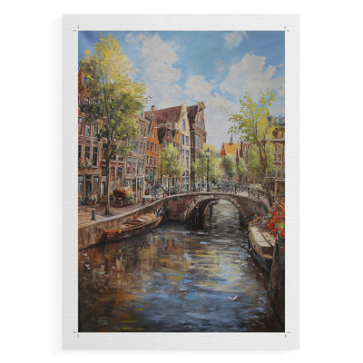 Paysages de la série CCCLLXXIV - Impression sur toile seulement - NON-CADRE