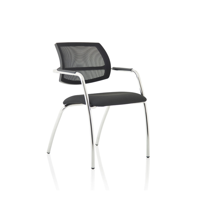 Berthena Upholstered Armchair, Black