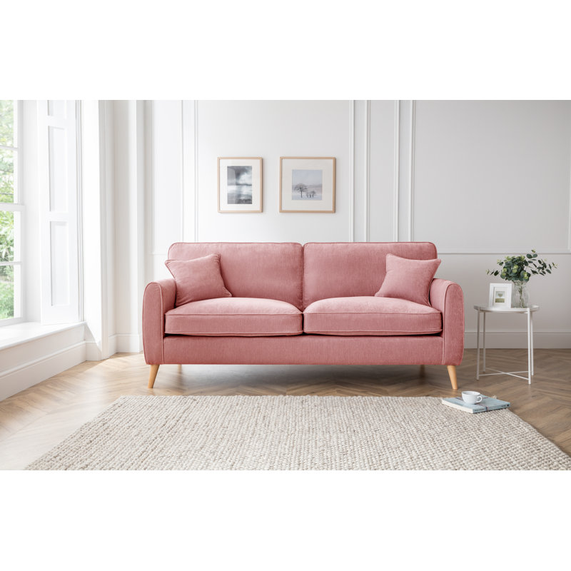 Fontinella 3 Seater Sofa, Plum