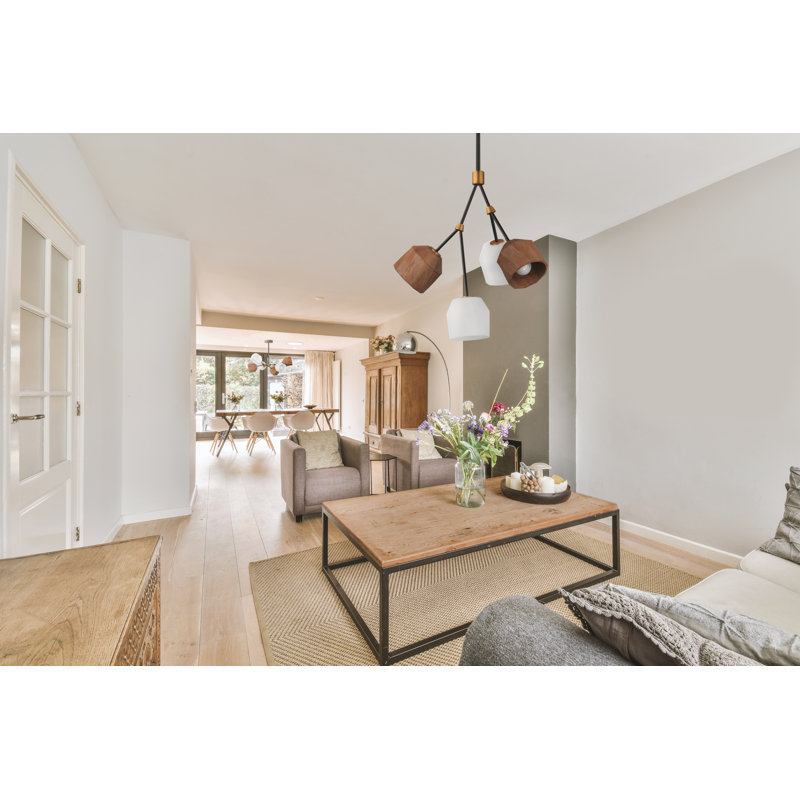 Mirielle - Light Dark Bronze/Antique Brass Unique/Statement Pendant, 24.25" H x 21.75" W x 21.75" D, 4