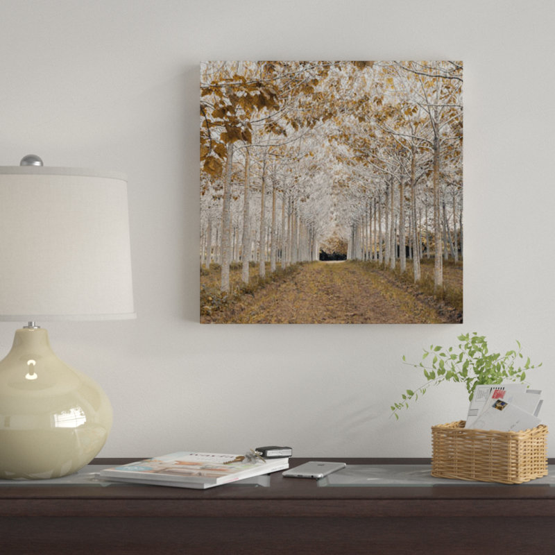 " White Gold " by Assaf Frank, No Frame, 48" H x 48" W, Wrapped Canvas