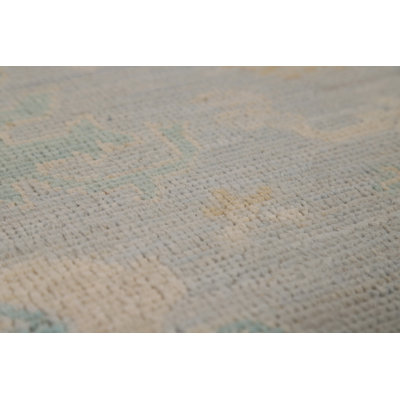 Vegetable Dye Oushak Turkish Rug 5x7