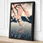 Moonlit Cherry Blossom Japandi - Wrapped Canvas-905665445-905665451
