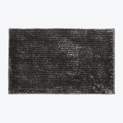 Margot Velvet Chenille Bobble Bath Mat