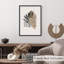 «Botanical Modern Boho Leaf Bohemian», reproduction d'art non encadrée-702106505