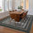 Machine Washable Entryway Rugs Braided Printed Stain Resistant Soft Floor Mat Non-Slip Indoor Farmhouse Throw Carpet for Bathroom-1310432391
