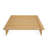Minimalist Natural Style Mortise-and-tenon Bed Frame-285609999