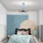 Snowdust 14'' Ceiling Fan with Light Kit