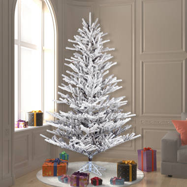 vickerman white flocked christmas tree