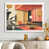 White Picture Framed