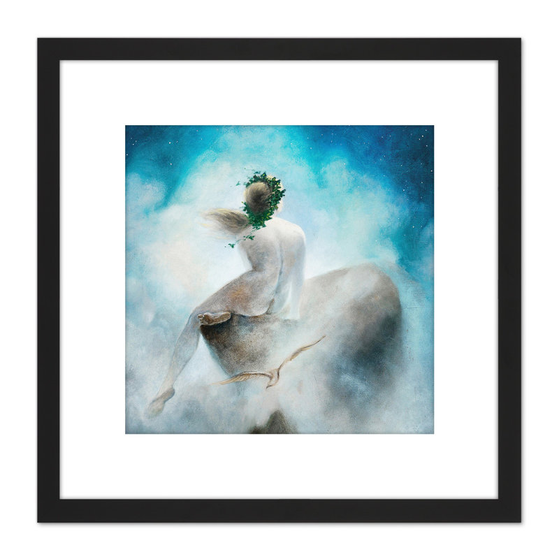 Diefenbach Asking The Stars by Karl Wilhelm Diefenbach - Single Picture Frame Painting