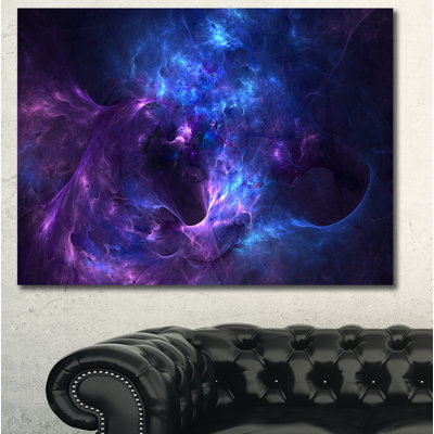 «Abstract Galaxy with Nebel», impression sur toile