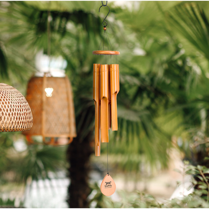 Bamboo Abstract Wind Chime