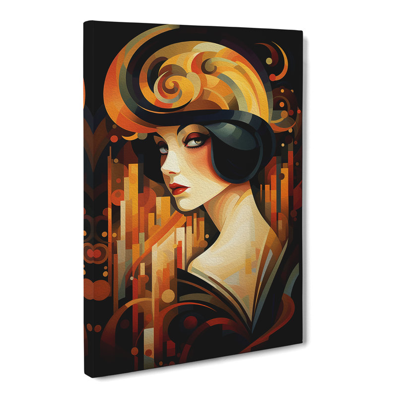 Modern Wall Art - Wrapped Canvas, 50cm H x 35cm W x 3cm D